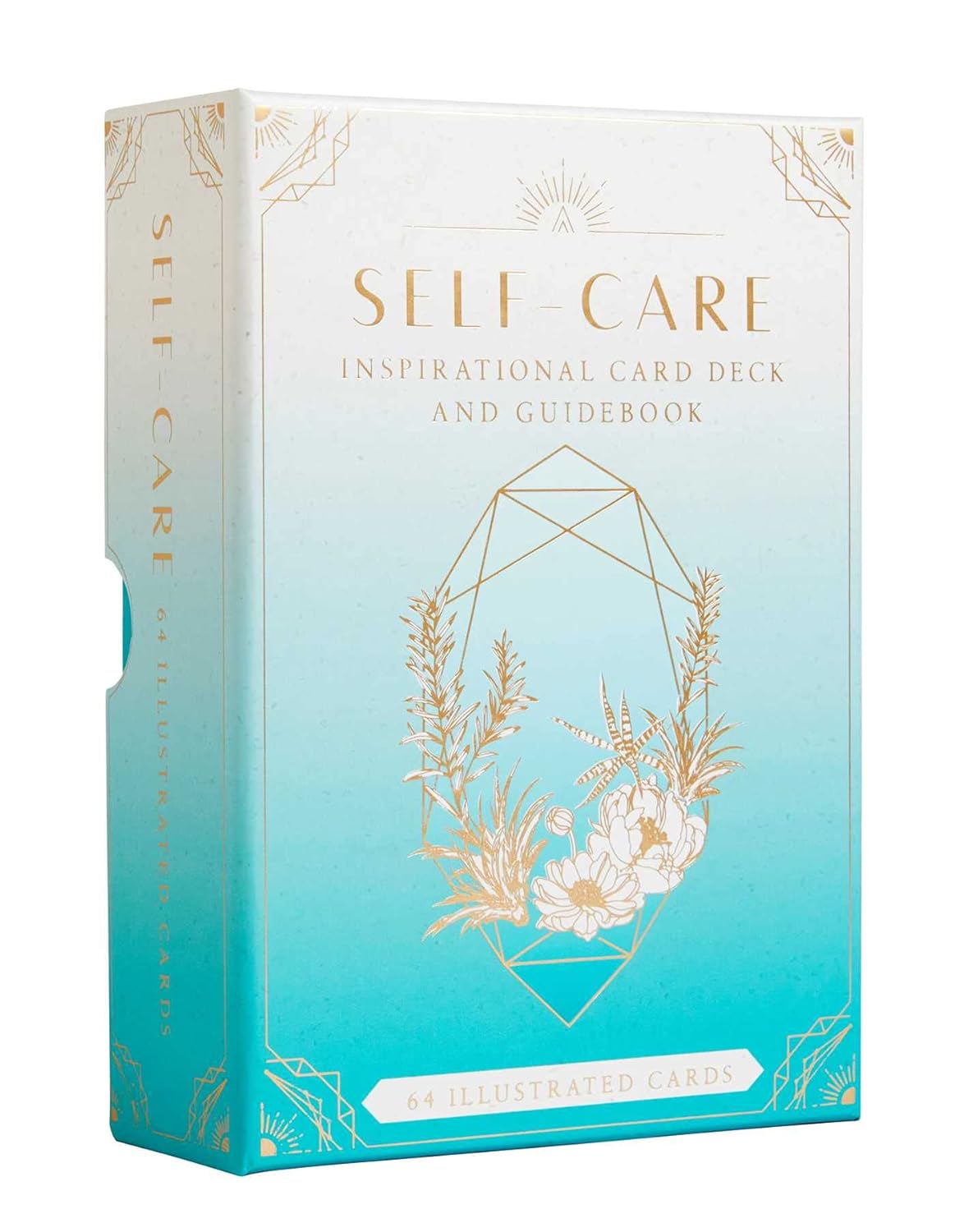 SELF-CARE Inspirational Card Deck & Notebook