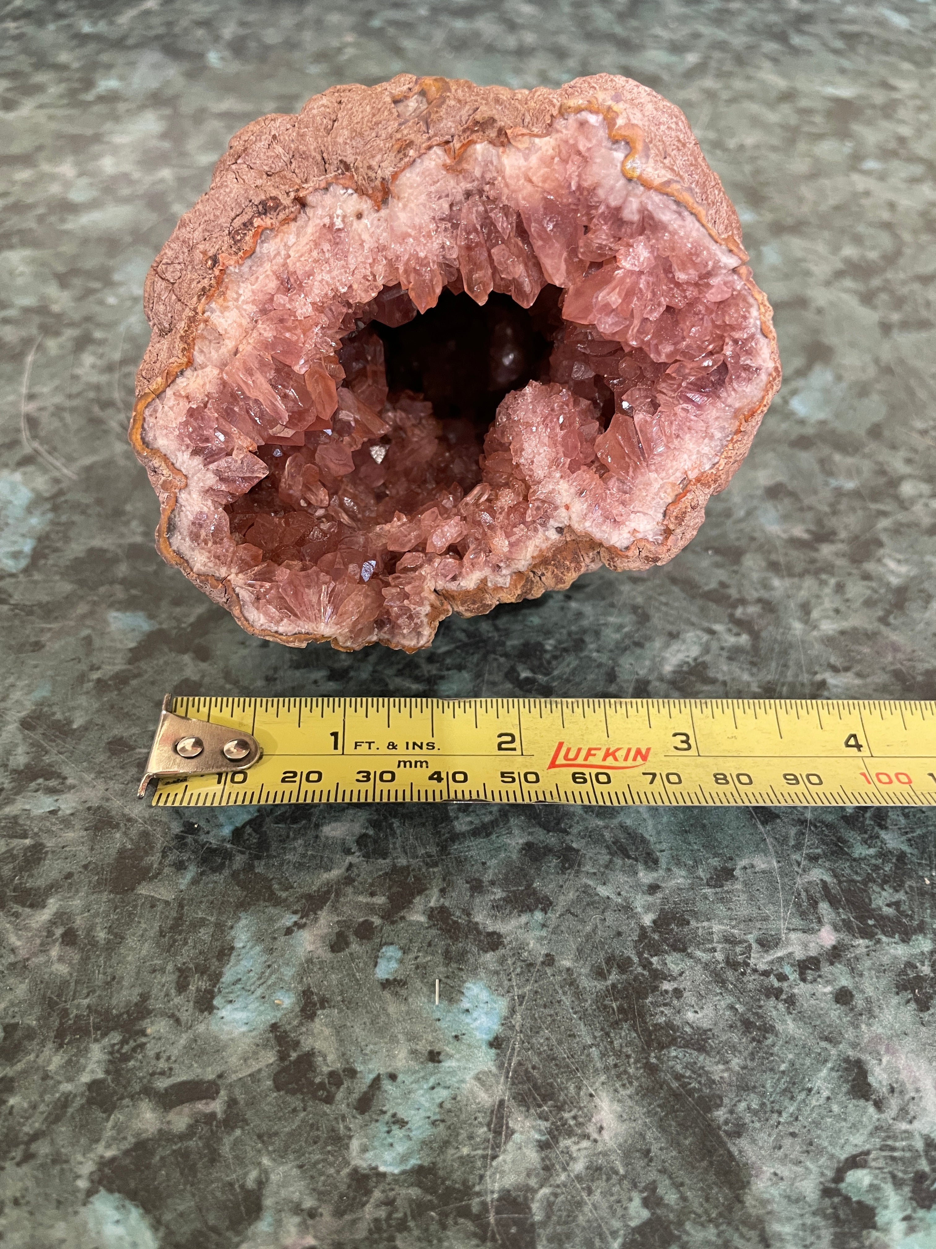 Pink Amethyst Geode — CR011