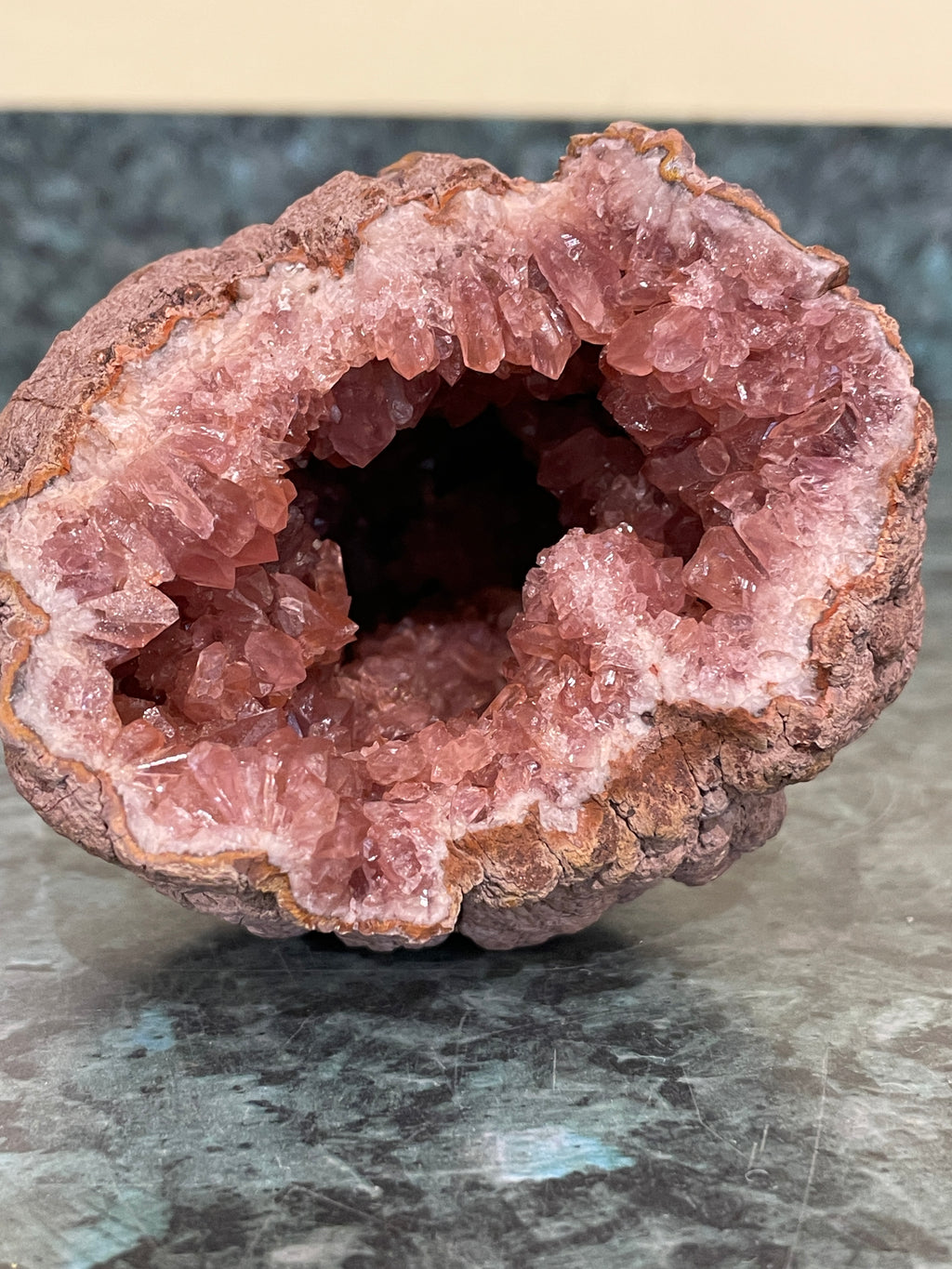 Pink Amethyst Geode — CR011