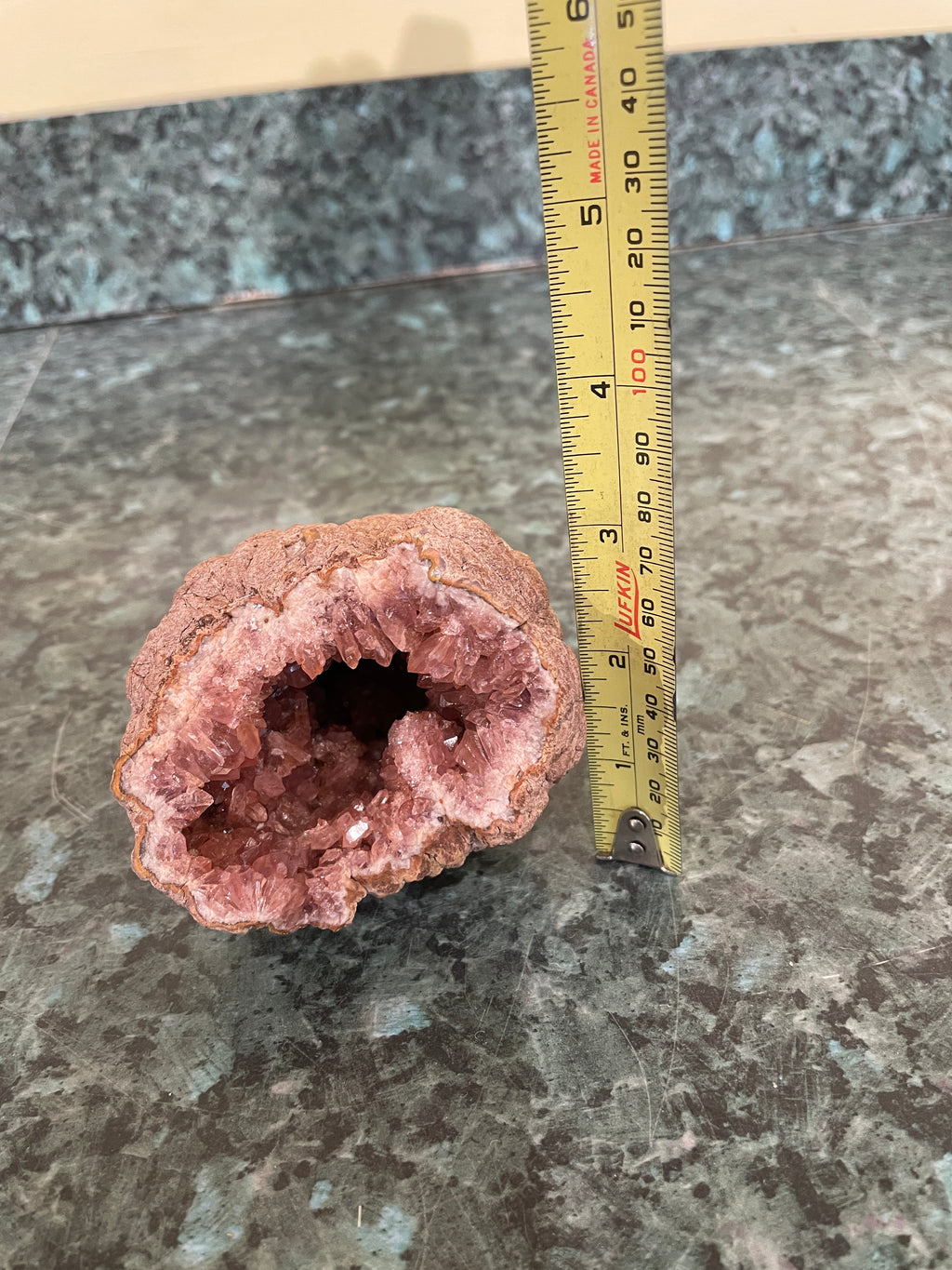 Pink Amethyst Geode — CR011
