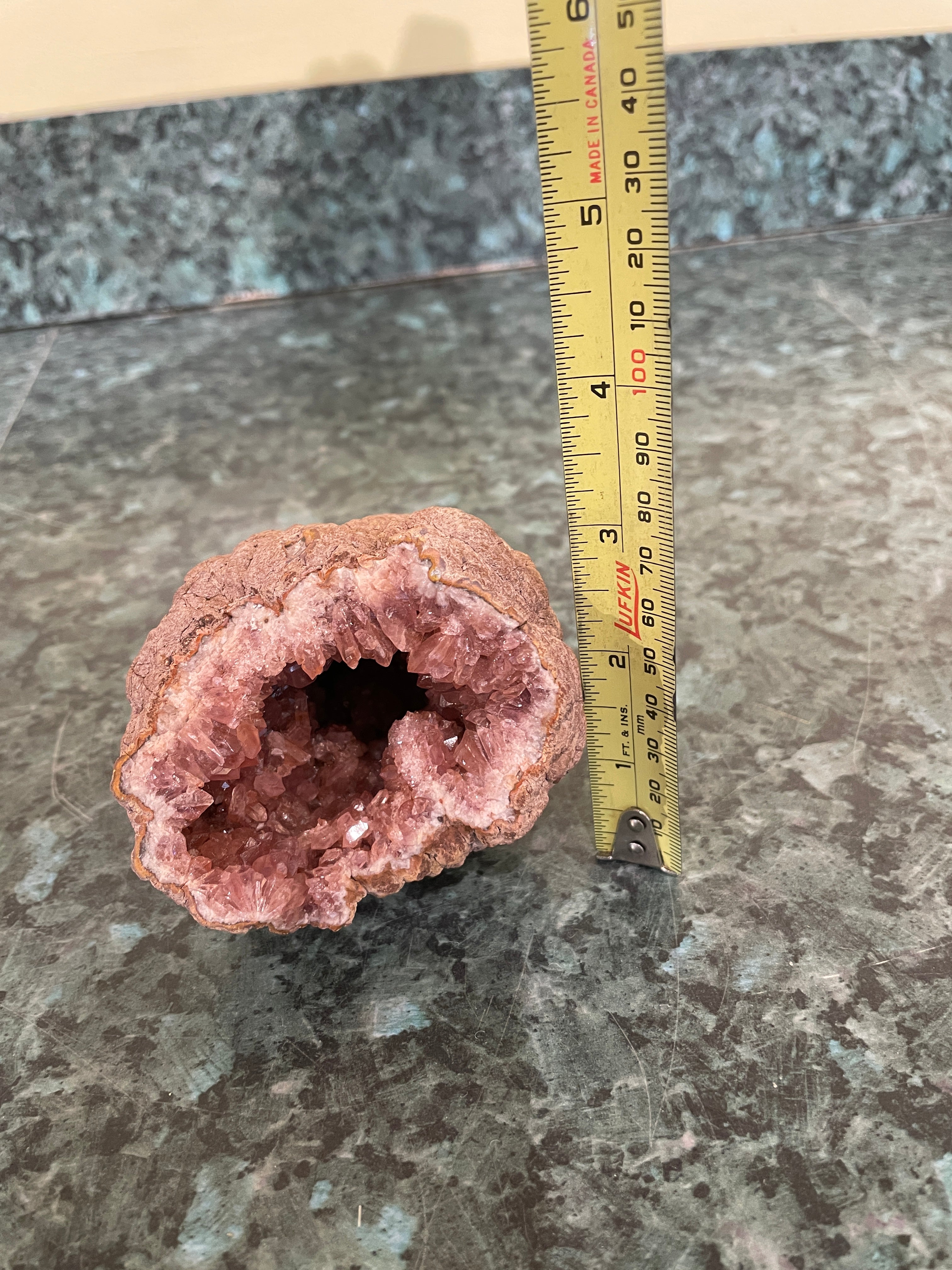 Pink Amethyst Geode — CR011