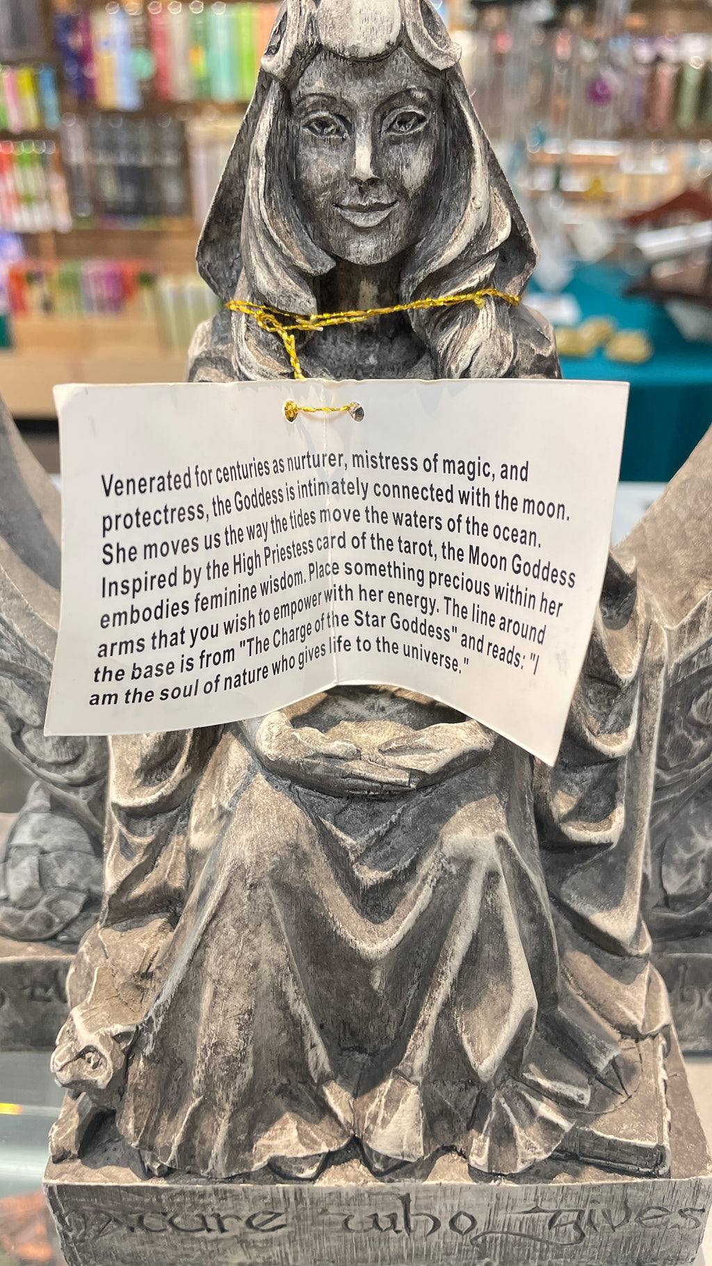 Moon Goddess Statue - ST10 Grey