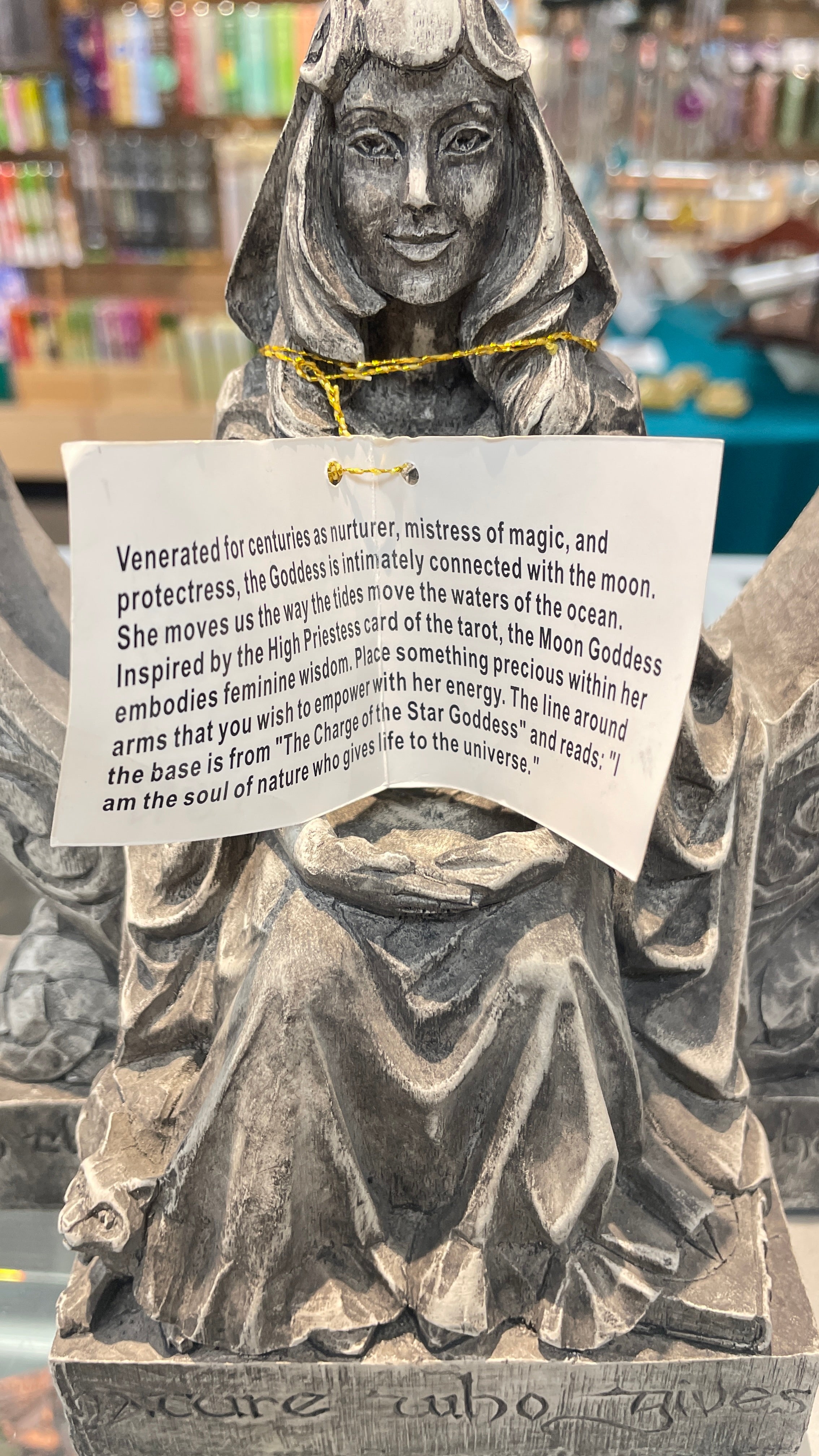 Moon Goddess Statue - ST10 Grey