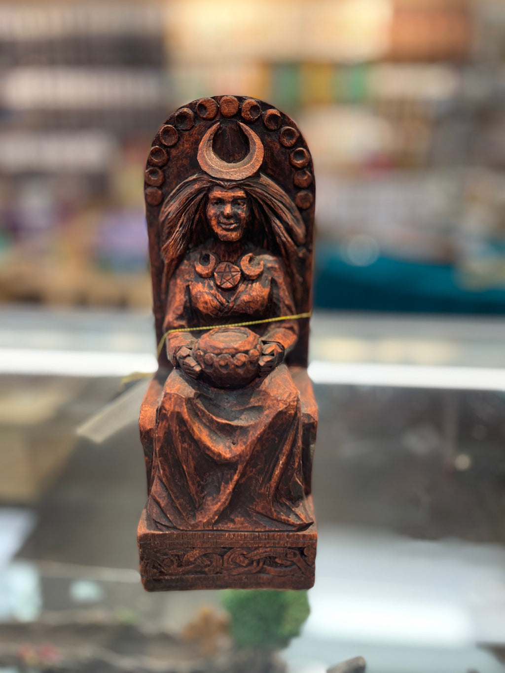 Seated Lunar Goddess Statue - ST02
