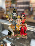 Shiva Family Statue (Shiva, Parvati &amp; Ganesha) - ST16