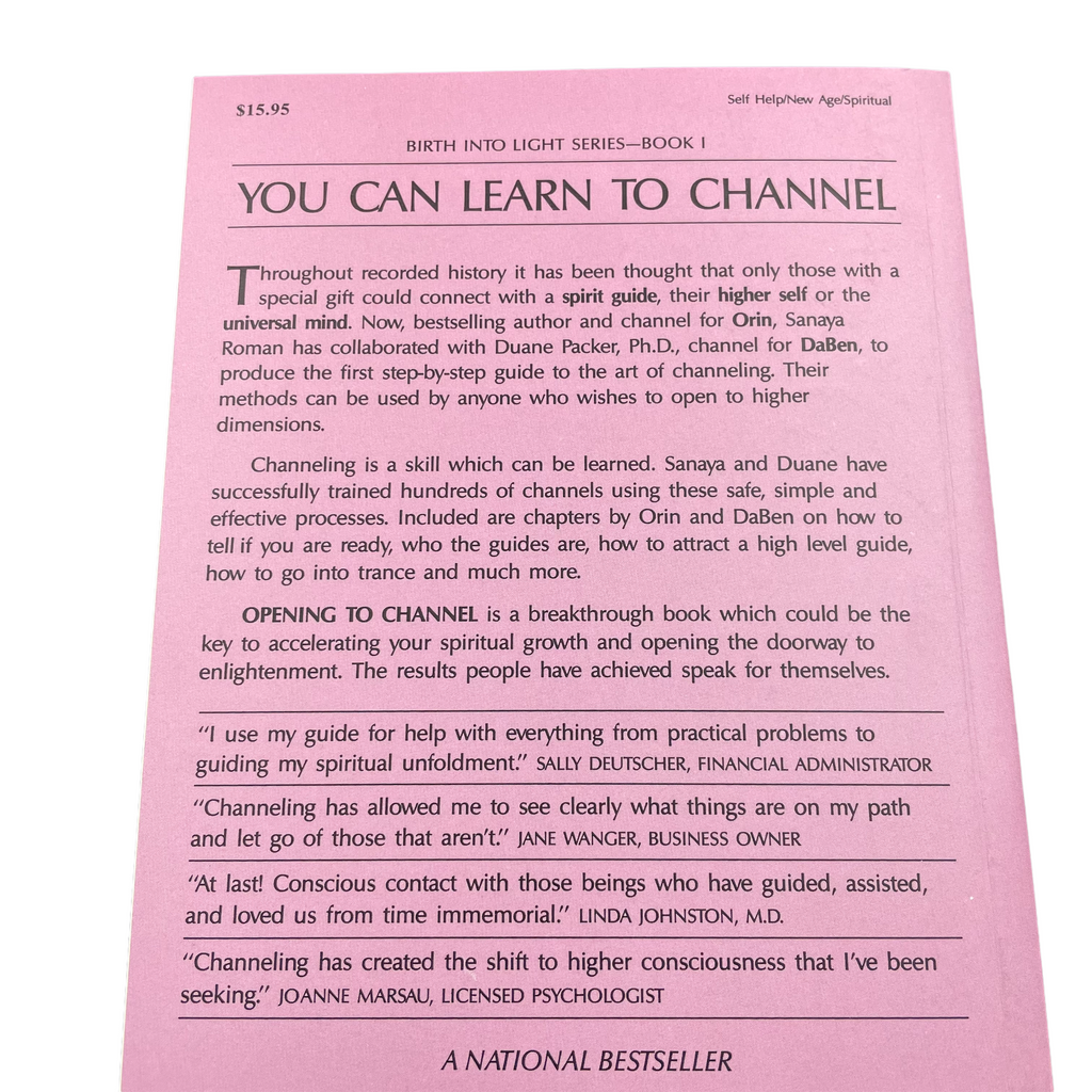Opening to Channel